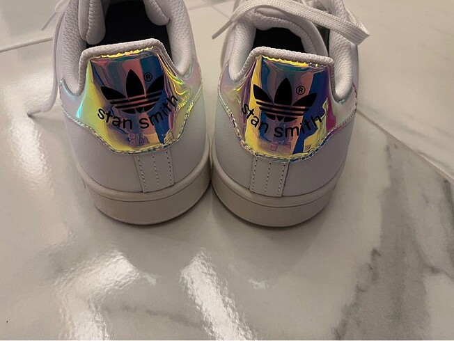 38 Beden beyaz Renk Stan smith etiketli