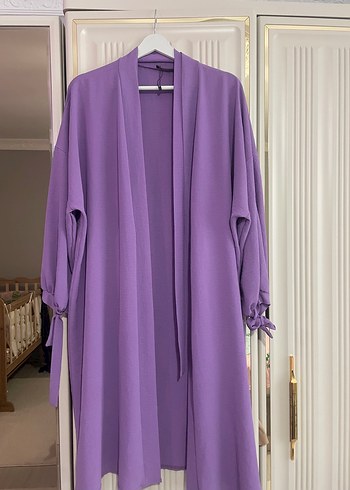 xl Beden mor Renk Mor Uzun Kollu Kadın Kimono