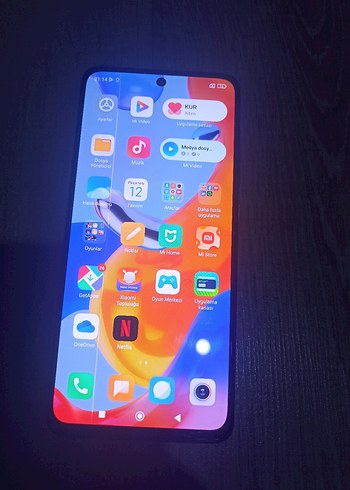 Siyah Redmi Android Telefon not 11 pro 128+8+3  rem - Görsel 2