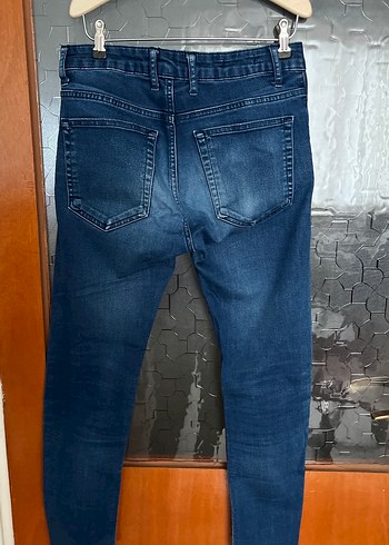 Kadın Mavi Regular Fit Denim Pantolon - Görsel 2