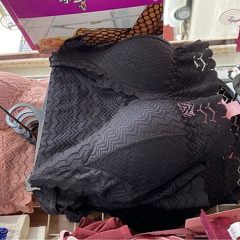 l Beden beyaz Renk Bralet takım