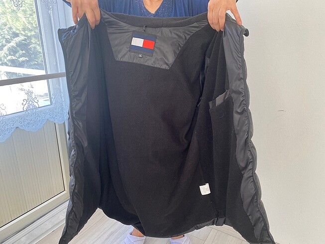 xl Beden siyah Renk şişme mont
