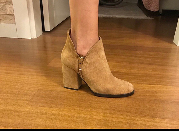 Diğer Zara marka camel rengi 37 numara şık bot