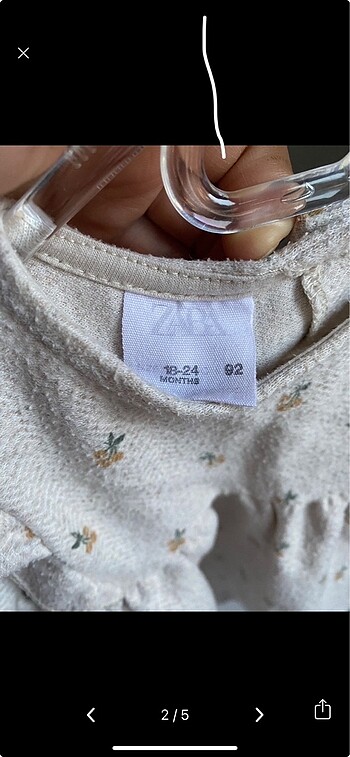 Zara Zara bebek elbise