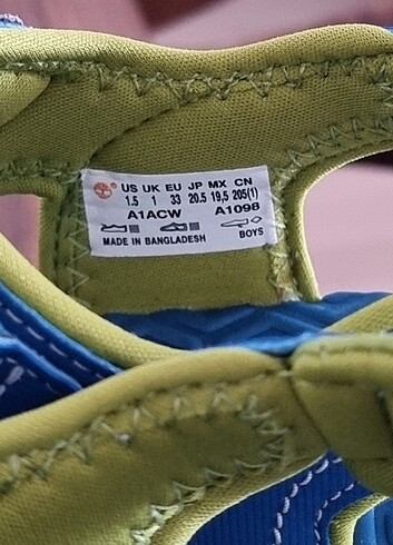 33 Numara Timberland Sandalet - Görsel 8