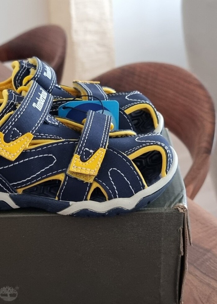 Timberland Çocuk Sandaleti 28 Numara - Görsel 4