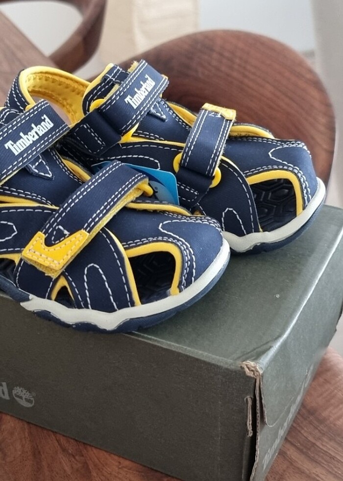 Timberland Çocuk Sandaleti 28 Numara - Görsel 5