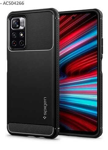 Spigen Poco M4 Pro 5G Rugged Armor Kılıf