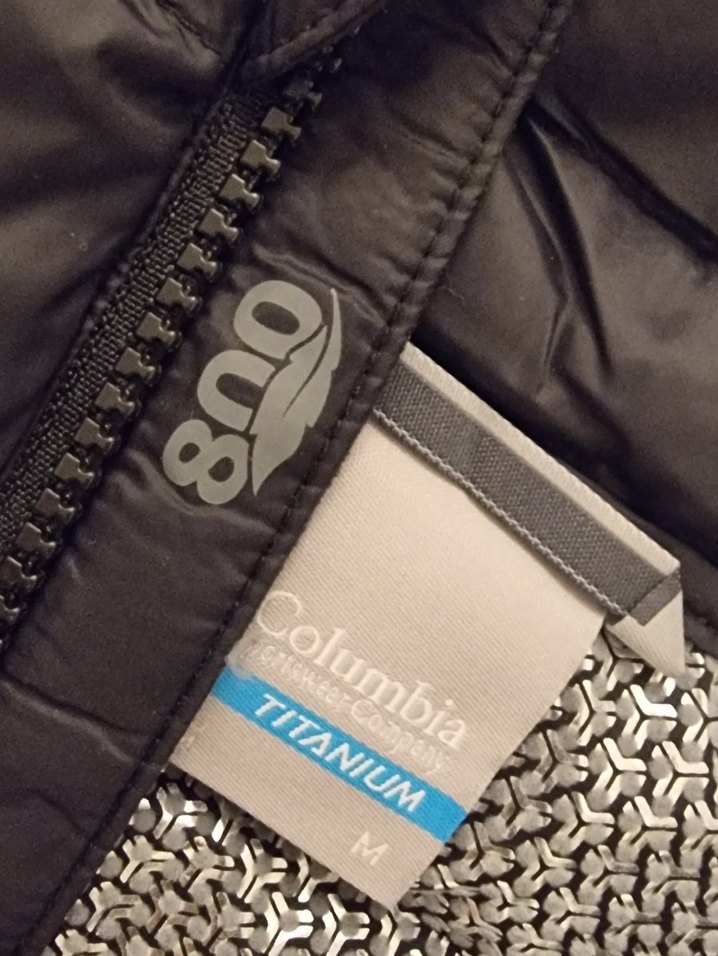 Columbia 800 Fill Kaz Tüyü Erkek Montu M Beden - Görsel 5