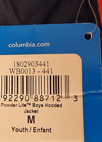 Columbia M beden Erkek Çocuk Montu - Görsel 6