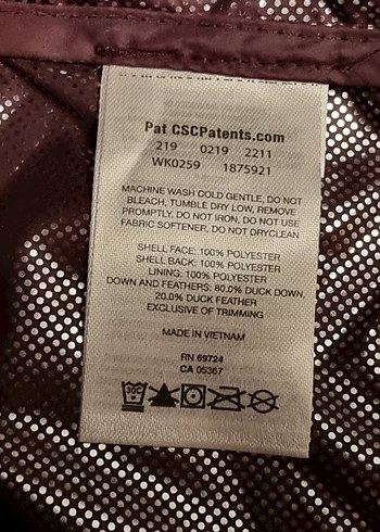 S Beden Columbia Kaz Tüyü Kadın Montu - Görsel 8