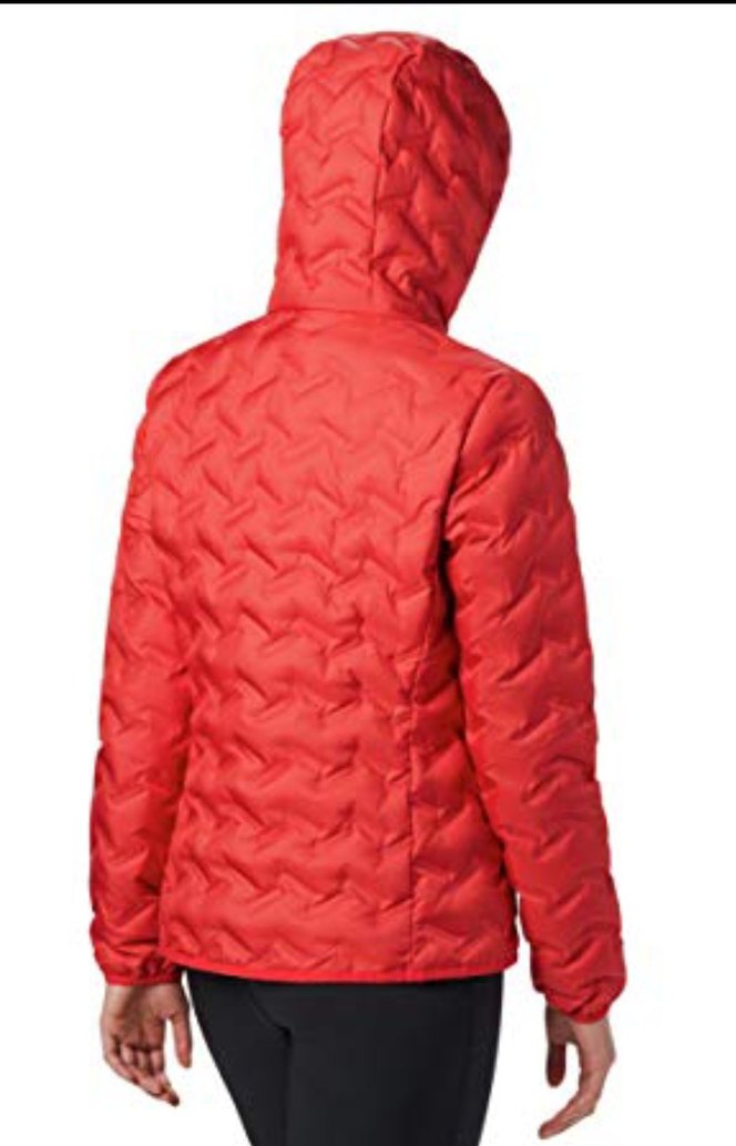 Columbia Delta Ridge Kapüşonlu Kaz Tüyü Kadın  Montu - Görsel 2