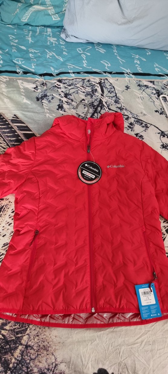 Columbia Delta Ridge Kapüşonlu Kaz Tüyü Kadın  Montu - Görsel 5