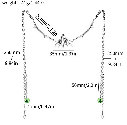 Yüz takısı seti - Görsel 4
