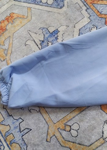 Mavi Rahat Kesim Uzun Kadın Takım - Görsel 3