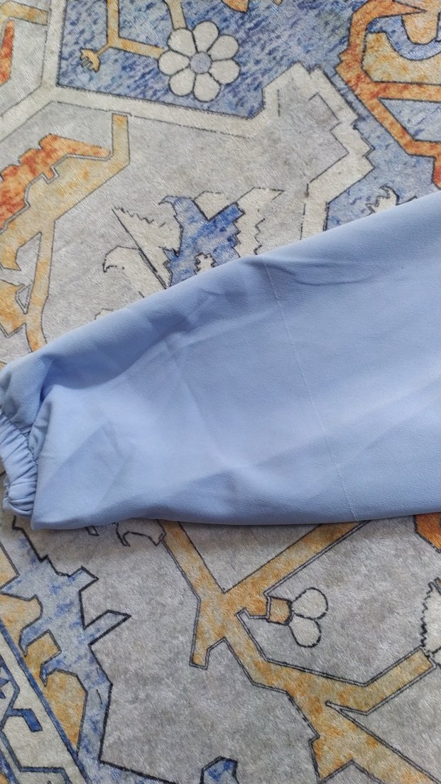 Mavi Rahat Kesim Uzun Kadın Takım - Görsel 3