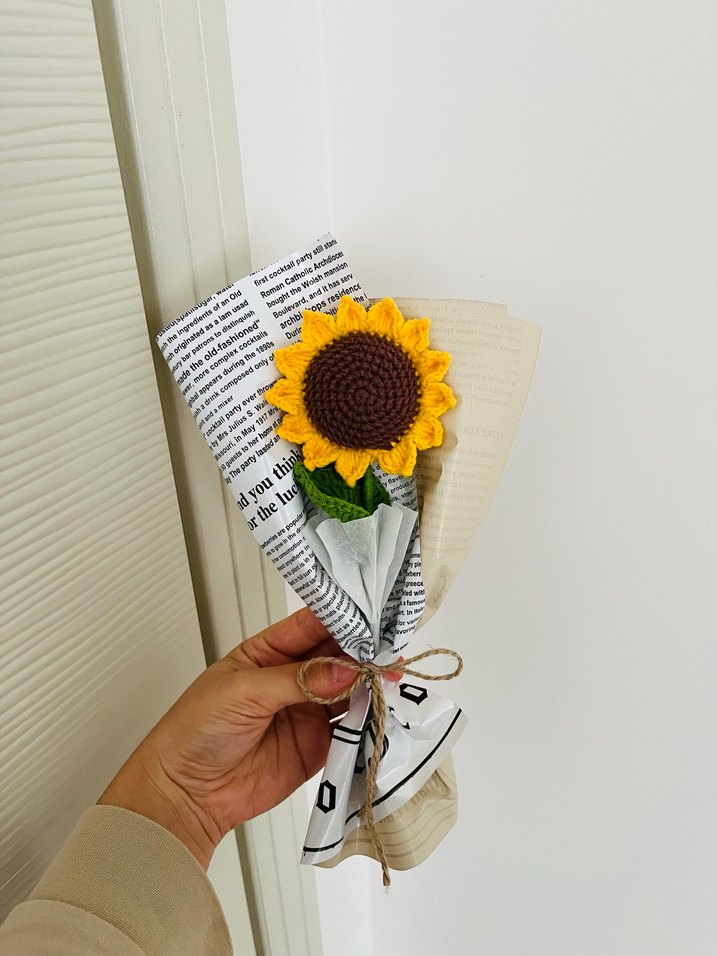 Solmayan Ayçiçeği Buketi - Görsel 2