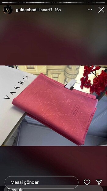 xs Beden Vakko şal
