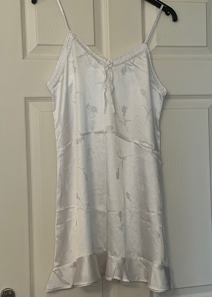 SATEN GECELİK SABAHLIK TAKIMI - Görsel 3