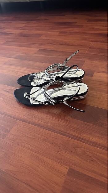 BAYAN TAŞLI SANDALET - Görsel 5