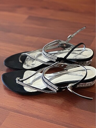 BAYAN TAŞLI SANDALET - Görsel 6