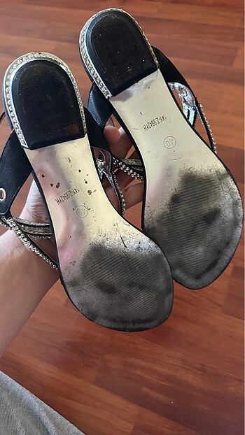 BAYAN TAŞLI SANDALET - Görsel 8