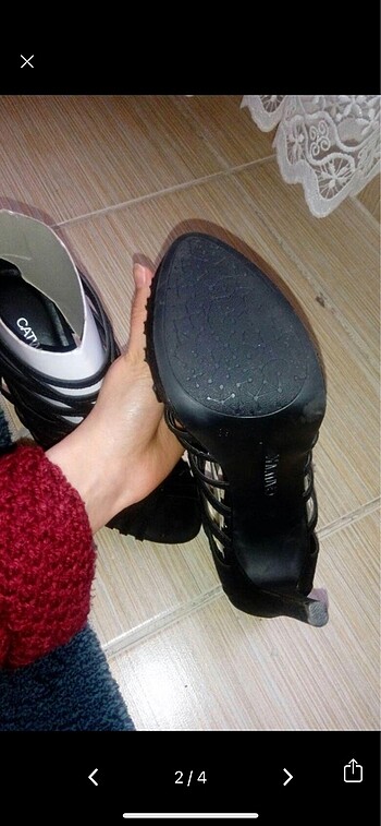 Deichmann Topuklu gece ayakkabısı