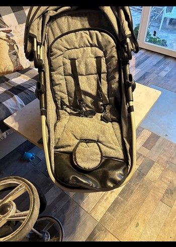 Gri Bebek Arabası - Görsel 5