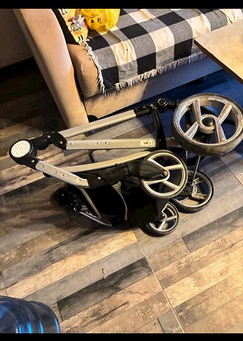 Gri Bebek Arabası - Görsel 4