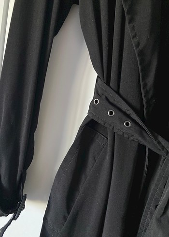 Zara Zara Kuşaklı Uzun Kadın Trençkot