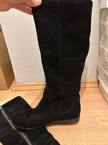 nine west süet çizme