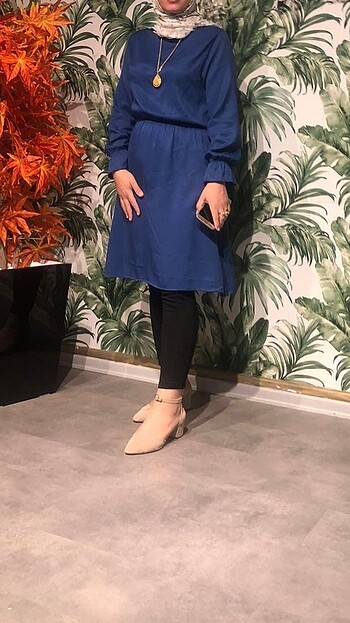 m Beden Lacivert Tunik