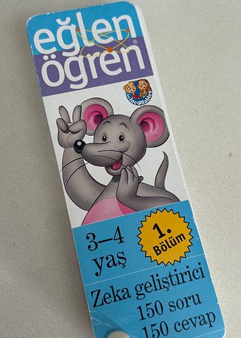 Eğlen Öğren Zeka Geliştirici 3-4 Yaş