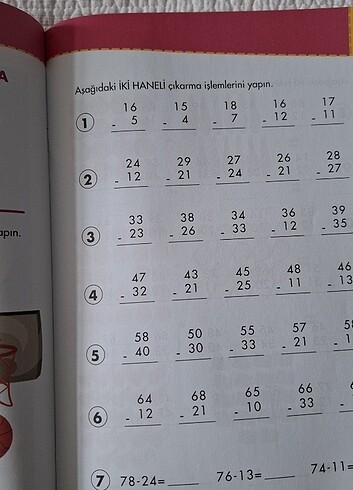 ÇIkarma işlemi etkinlik kitabı - Görsel 5