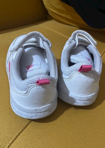 Kız Çocuk Beyaz Adidas Spor Ayakkabı - Görsel 3