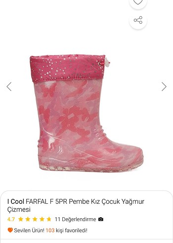 Parlak Pembe Kız Çizmesi - Görsel 3