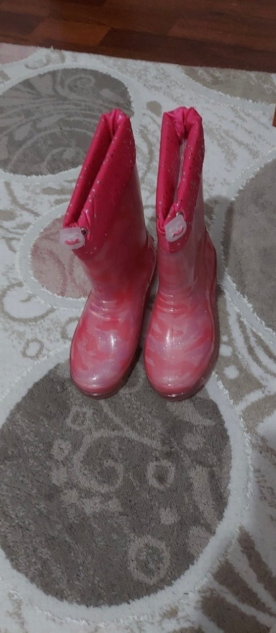 Parlak Pembe Kız Çizmesi - Görsel 2