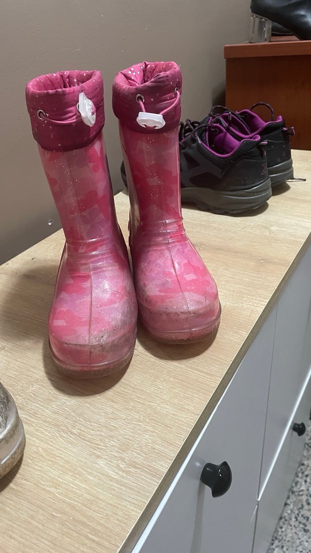 Parlak Pembe Kız Çizmesi - Görsel 5