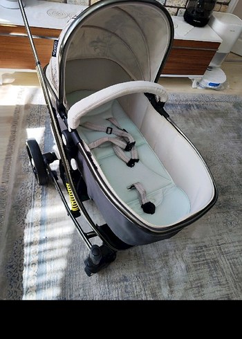 Gri Bebek Arabası - Görsel 5