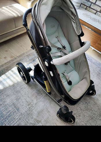 Gri Bebek Arabası - Görsel 3