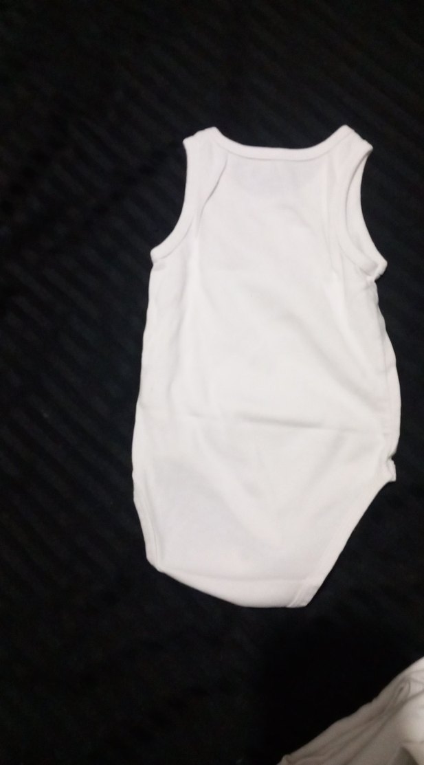 Beyaz Çocuk Atlet Body - Görsel 2