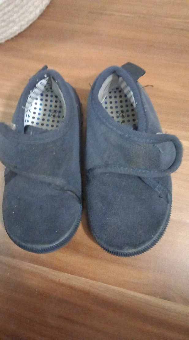 Mavi Erkek Çocuk Sıcak panduf - Görsel 3