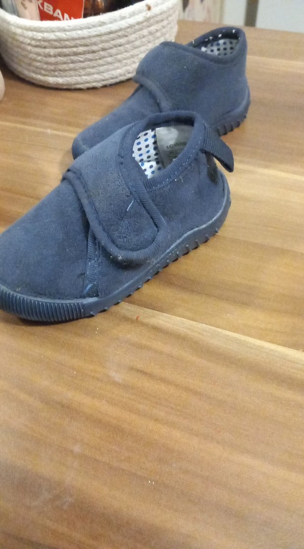 Mavi Erkek Çocuk Sıcak panduf - Görsel 2