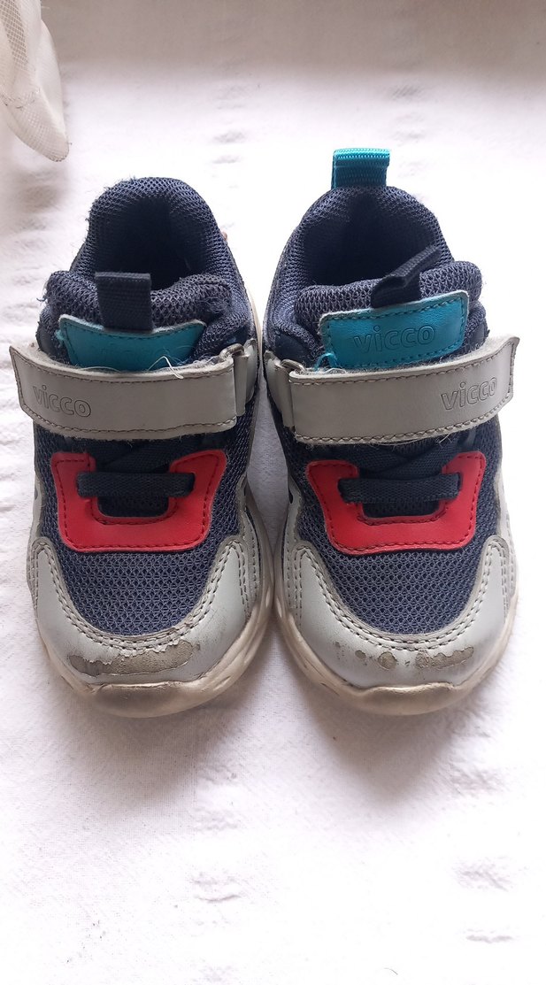 Gri Erkek Çocuk Spor Ayakkabı vicco - Görsel 4