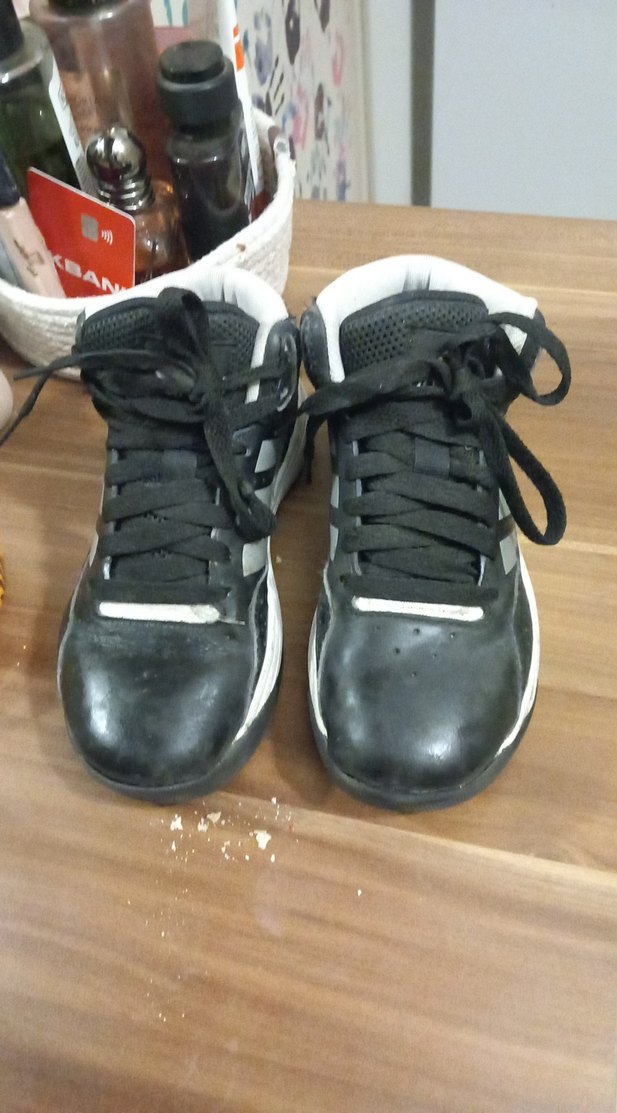 Erkek Çocuk Siyah Gri Bağcıklı Sneakers - Görsel 2