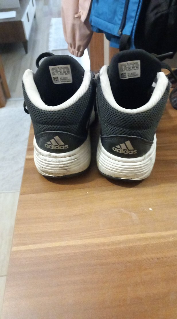 Erkek Çocuk Siyah Gri Bağcıklı Sneakers - Görsel 4