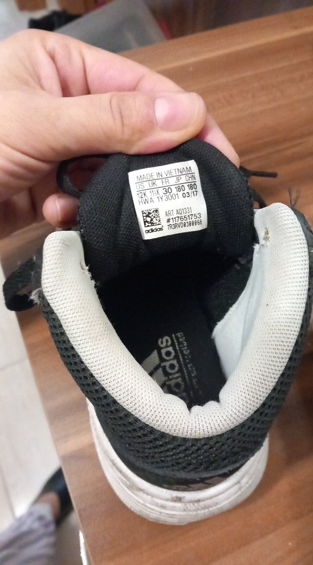 Erkek Çocuk Siyah Gri Bağcıklı Sneakers - Görsel 3