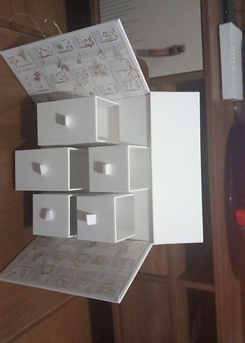 Dior Beyaz Kağıt  Kutu Louis vuitton karton çanta ve kutusu - Görsel 2