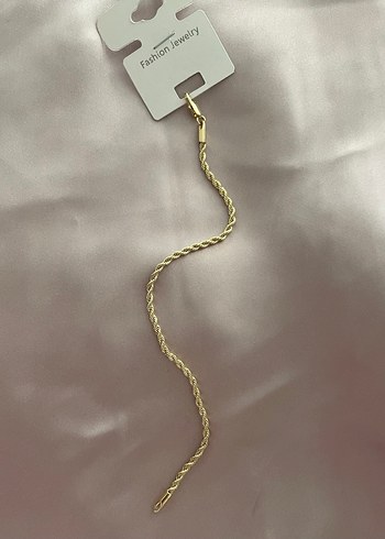 Altın Renk Burgu Model Kadın Bileklik - Görsel 2