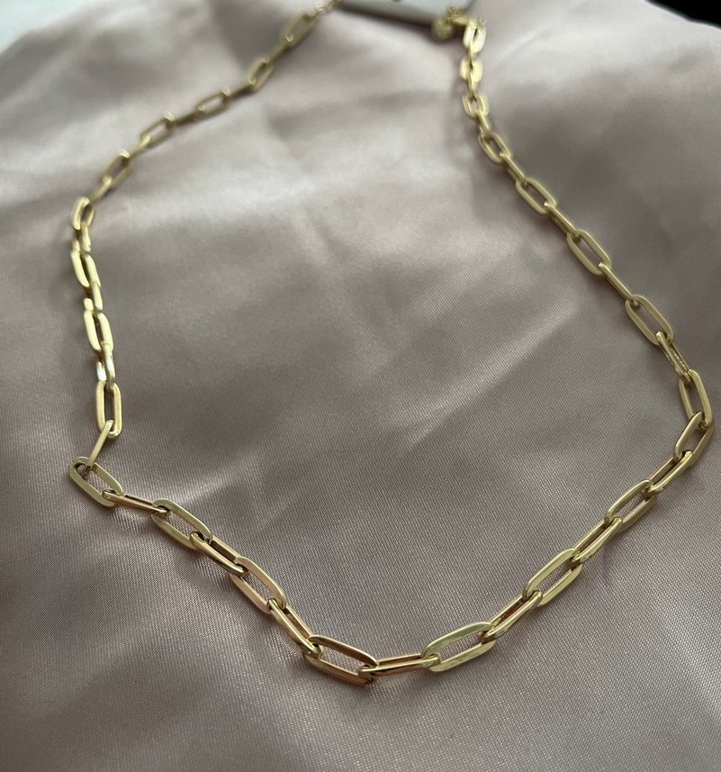 Tiffany Model Altın Renk Kadın Kolye - Görsel 2